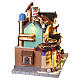 The Holly Jolly Chocolatier & Mrs. Claus Coffee Shop animierte Szene Lemax Santa's Wonderland 28x32x19 cm – 65521 s9