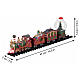North Pole Railway animierte Szene mit Zug Lemax 15x113x66 cm - 74223 s3
