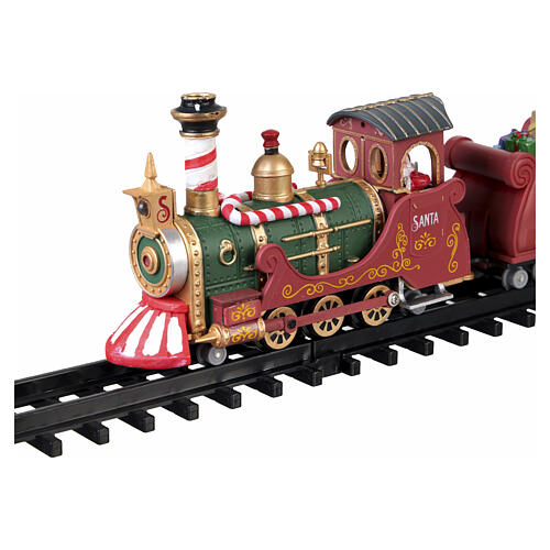 North Pole Railway scena animata treno Lemax 15x113x66 cm - 74223 4