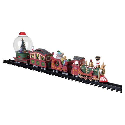 North Pole Railway scena animata treno Lemax 15x113x66 cm - 74223 7
