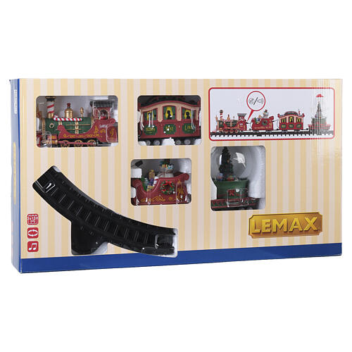 North Pole Railway scena animata treno Lemax 15x113x66 cm - 74223 13