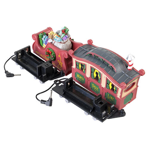 North Pole Railway scena animata treno Lemax 15x113x66 cm - 74223 14