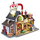 Bell's Gourmet Popcorn Factory animierte Szene Lemax Harvest Crossing 24x30x15 cm - 75188 s4