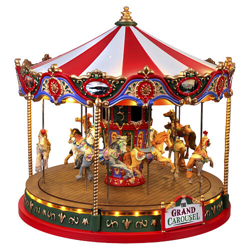 The Grand Carousel animierte Szene Lemax Carnival 24x25x25 cm - 84349 5