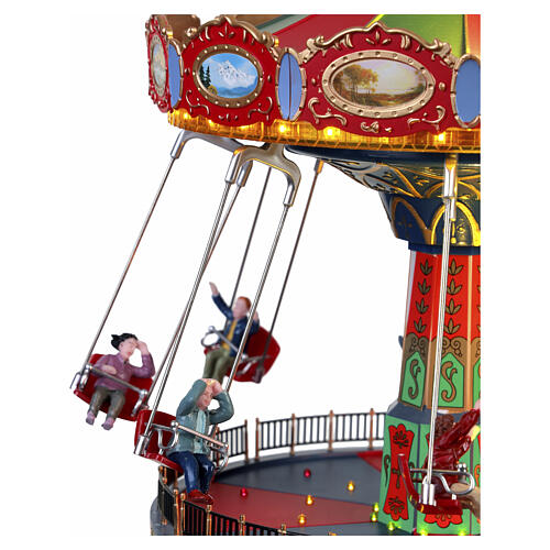 The Sky Swing animierte Szene Lemax Carnival 27x22x26 cm - 84379 6