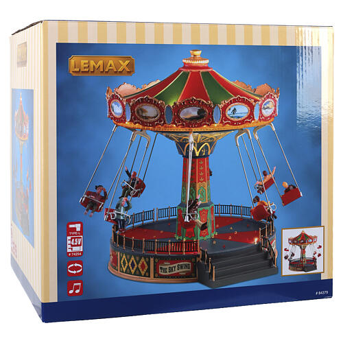 The Sky Swing animierte Szene Lemax Carnival 27x22x26 cm - 84379 9