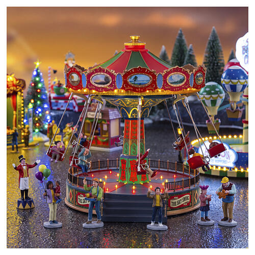 The Sky Swing animated scene Lemax Carnival 27x22x26 cm - 84379 2