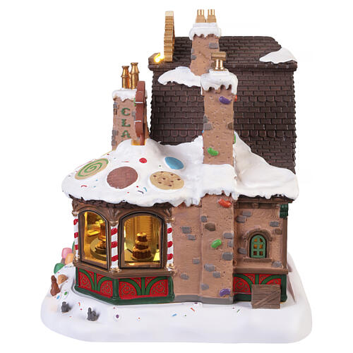 Mrs. Claus' Kitchen animierte Szene Lemax Santa's Wonderland 24x27x21 cm - 85314 6