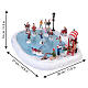 Village Skating Pond With Sound set 18 pezzi scena animata Lemax 14x37x30 cm - 94048 s3