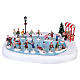 Village Skating Pond With Sound set 18 pezzi scena animata Lemax 14x37x30 cm - 94048 s6