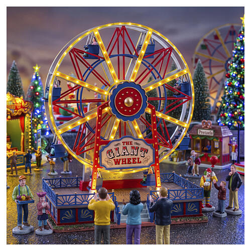 The Giant Wheel animierte Szene Lemax Carnival 33x27x17 cm - 94482 2