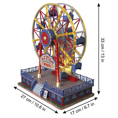 The Giant Wheel animated scene Lemax Carnival 33x27x17 cm - 94482 3