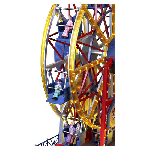 The Giant Wheel animated scene Lemax Carnival 33x27x17 cm - 94482 4
