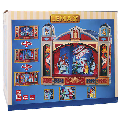 Christmas Ballet animated scene Lemax 28x32x17 cm - 95461 12