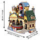 Ludwig’s Wooden Nutcracker Factory animierte Szene Lemax Caddington Village 28x29x20 cm - 95463 s3
