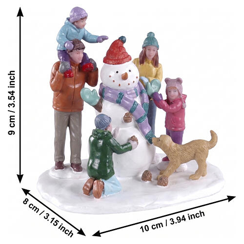 Snowman Teamwork Zubehör Lemax Vail Village 9x10x8 cm – 03511 2