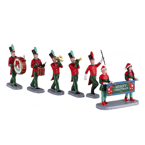 Christmas On Parade 6-teiliges Set Zubehör Lemax 8x18x4 cm - 03515 1