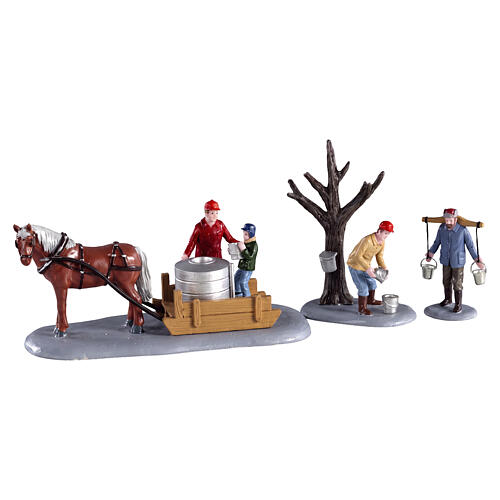 Maple Syrup Season 3-teiliges Set Zubehör Lemax 11x29x8 cm - 03523 1