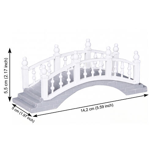 Plastic Foot Bridge Lemax Zubehör 6x14x5 cm – 4158 2