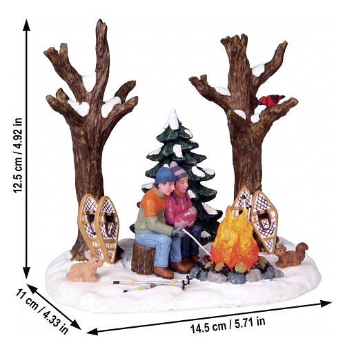 Staying Warm (4.5V) Zubehör Lemax Vail Village 12x14x11 cm - 04224 2