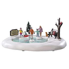 Family Skating Day (4.5V) Zubehör Lemax 20x28x13 cm - 04715