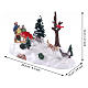 Dog Sledding Afternoon accessorio da tavolo Lemax Vail Village 12x23x10 cm - 13557 s2