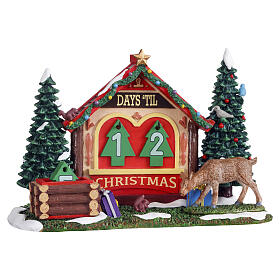 Countdown 'Til Christmas Tischakzent Lemax 10x16x7 cm - 13570