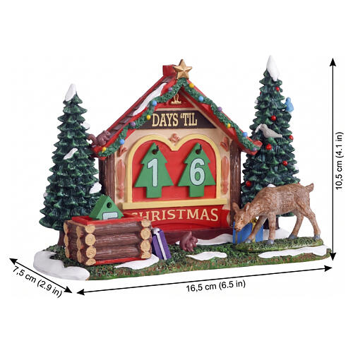 Countdown 'Til Christmas accessorio da tavolo Lemax 10x16x7 cm - 13570 2
