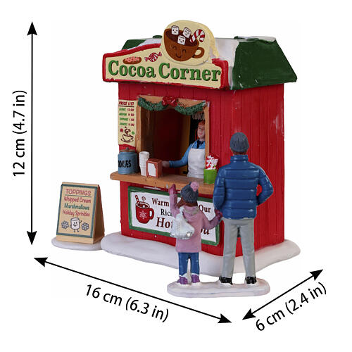Cocoa Corner accessorio da tavolo Lemax 12x16x6 cm - 13571 2