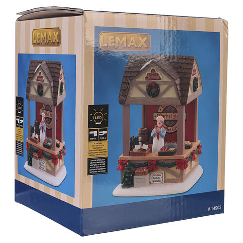 Christmas Market Bratwurst accessorio da tavolo Lemax Caddington Village 14x10x11 cm - 14903 7