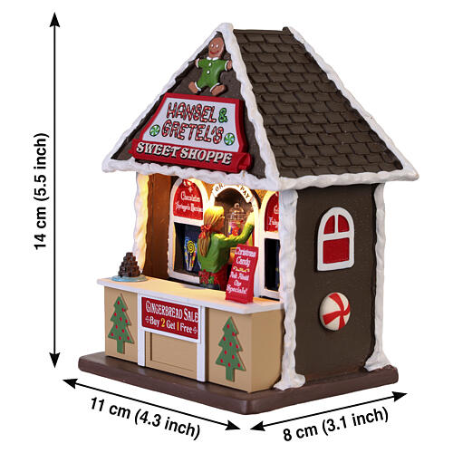 Hansel & Gretel's Sweet Shoppe accessorio Lemax Caddington Village 14x11x8 cm - 14904 2