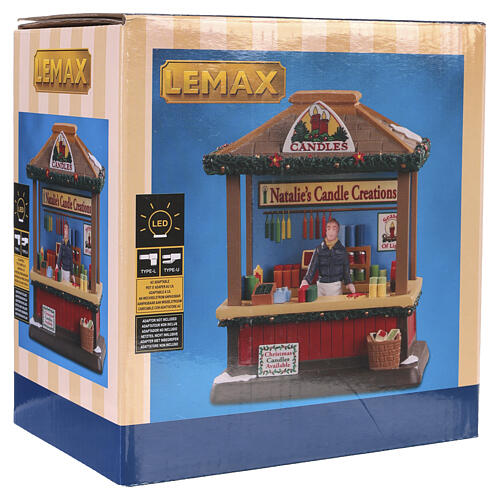 Christmas Candles accessorio da tavolo Lemax Caddington Village 14x11x8 cm - 14909 7