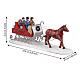 Victorian Sleigh accessorio da tavolo Lemax Caddington Village 8x23x6 cm - 23589 s2