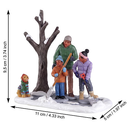 Shoveling The Driveway Tischakzent Lemax Harvest Crossing 10x11x5 cm – 23594 2