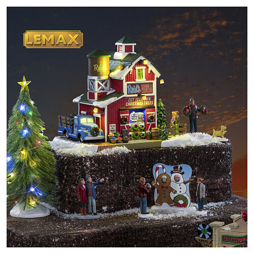 Shoveling The Driveway Tischakzent Lemax Harvest Crossing 10x11x5 cm – 23594 3