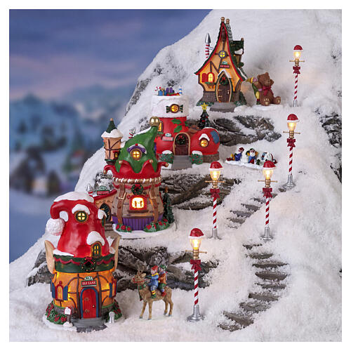 No.1 Elf Lane Tischakzent Lemax Santa's Wonderland 15x9x9 cm - 24015 7