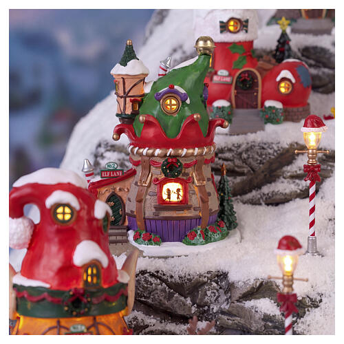 No.2 Elf Lane Tischakzent Lemax Santa's Wonderland 14x11x8 cm - 24016 2