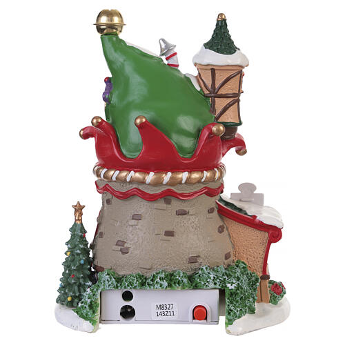 No.2 Elf Lane Tischakzent Lemax Santa's Wonderland 14x11x8 cm - 24016 5