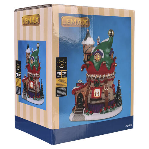 No.2 Elf Lane Tischakzent Lemax Santa's Wonderland 14x11x8 cm - 24016 8