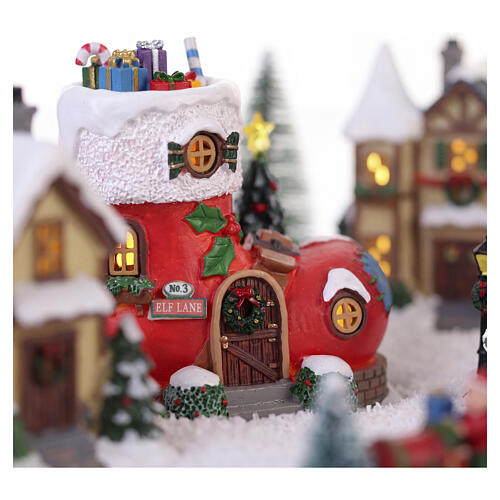 No.3 Elf Lane Tischakzent Lemax Santa's Wonderland 12x12x10 cm - 24017 2