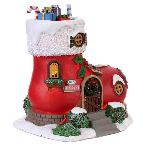No.3 Elf Lane Tischakzent Lemax Santa's Wonderland 12x12x10 cm - 24017 4
