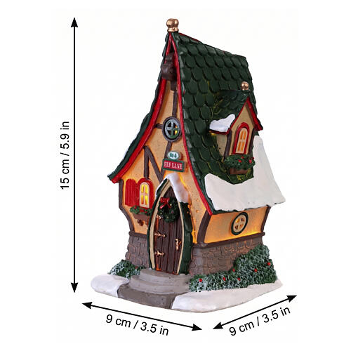No.4 Elf Lane Tischakzent Lemax Santa's Wonderland 15x9x9 cm - 24018 3