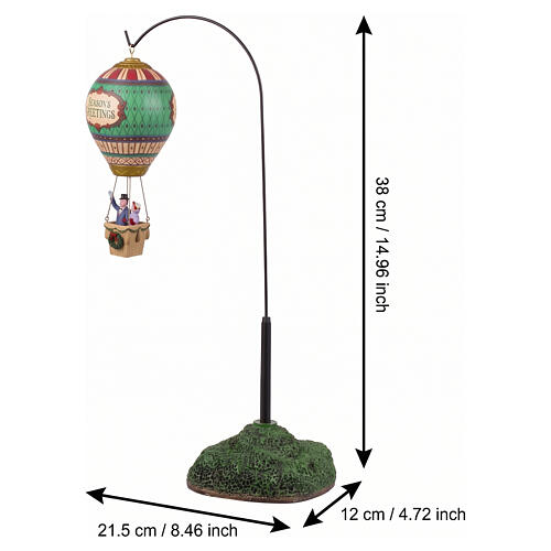 Victorian Hot Air Balloon accessorio Lemax Caddington Village 38x21x12 cm - 24955 2