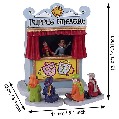 Puppet Theatre 3-teiliges Set Tischakzent Lemax Caddington Village 12x20x6 cm - 33619 2