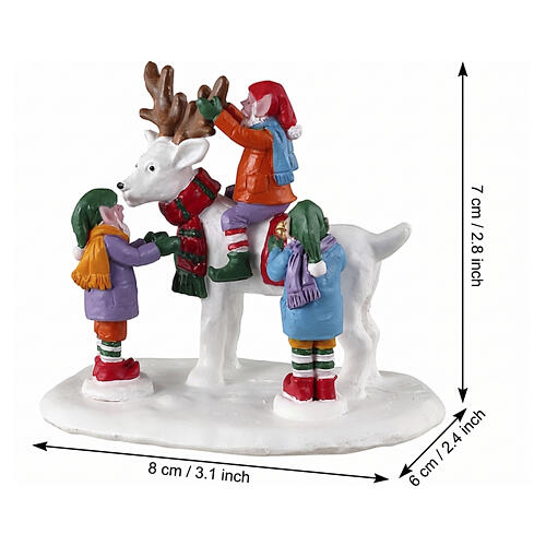 Reindeer Snowman Tischakzent Lemax Santa'S Wonderland 7x8x6 cm – 33629 2