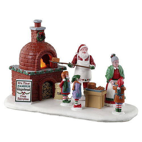 Mrs. Claus' Gingerbread Bake accessorio da tavolo Lemax Santa'S Wonderland 10x16x8 cm - 34086 1