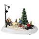Snowbiking With Dad accessorio da tavolo Lemax Vail Village 17x23x19 cm - 34087 s1