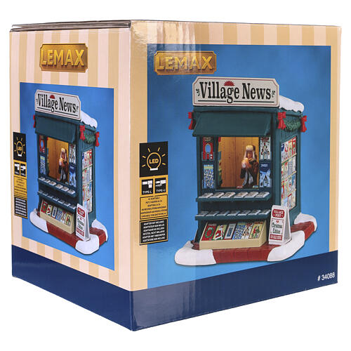 Good News Day accessorio da tavolo Lemax Caddington Village 11x9x11 cm - 34088 6