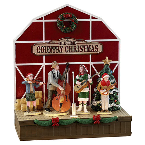 A Country Christmas accessorio da tavolo Lemax Harvest Crossing 17x15x10 cm - 34089 1