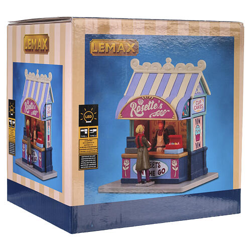 Rosette's Dessert Bar accessorio da tavolo Lemax Caddington Village 13x11x10 cm - 34121 6